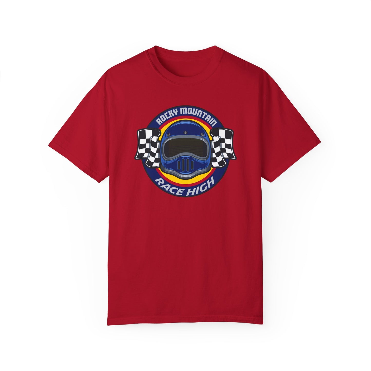 Colorado Rocky Mountain Race High Comfort Color Tshirt