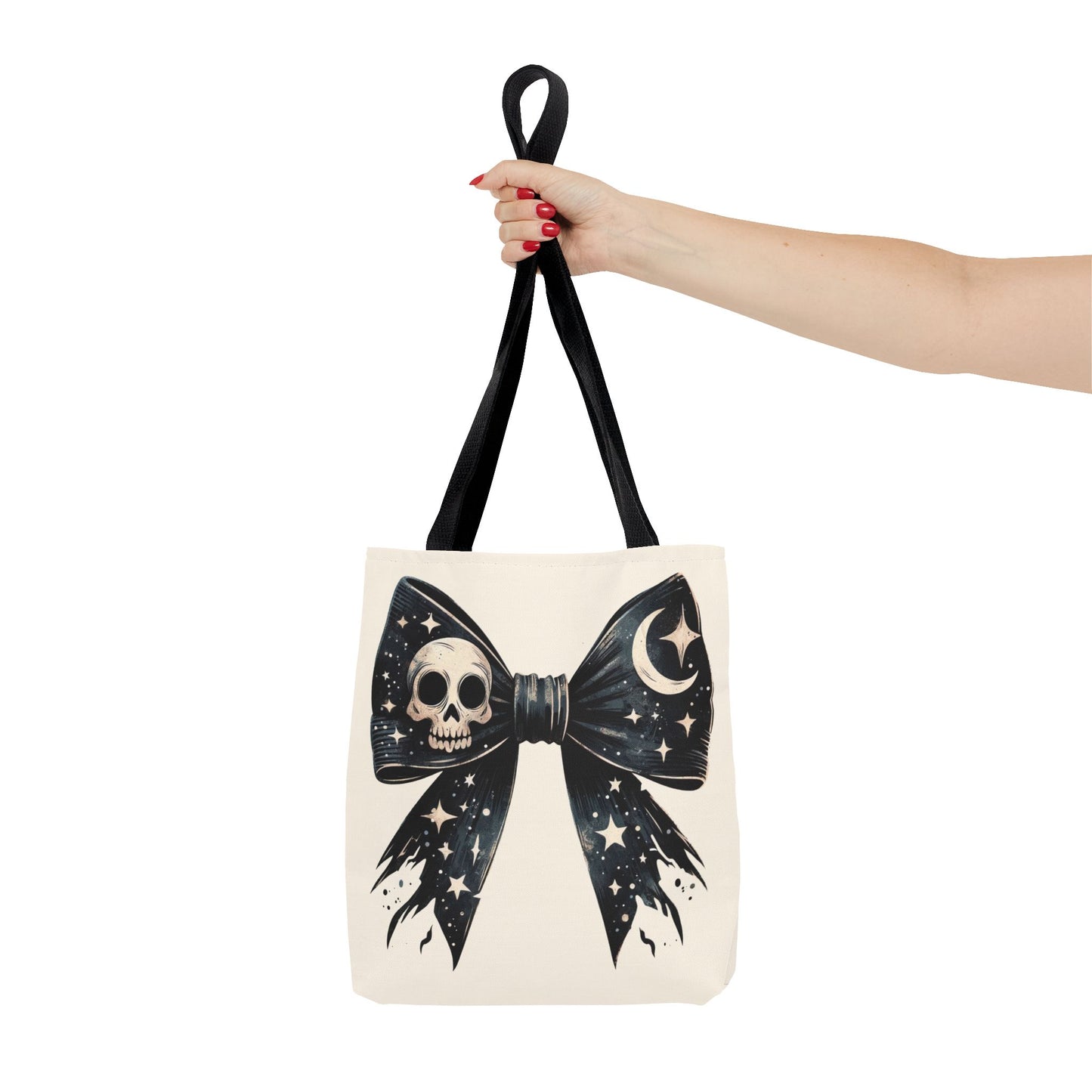 Skull Coquette Tote Bag