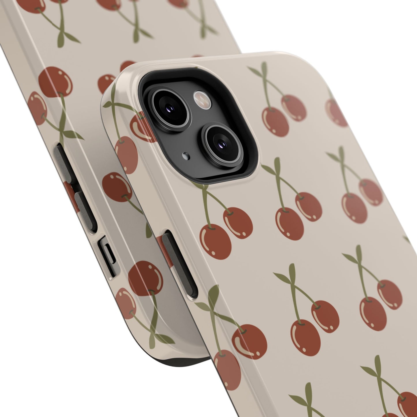 Vintage Cherries Impact-Resistant Cases
