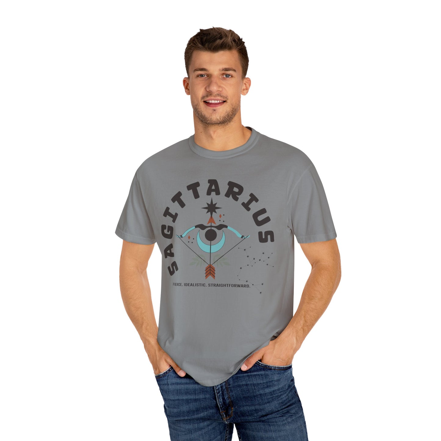 BOHO Sagittarius Zodiac Color Comfort Tee