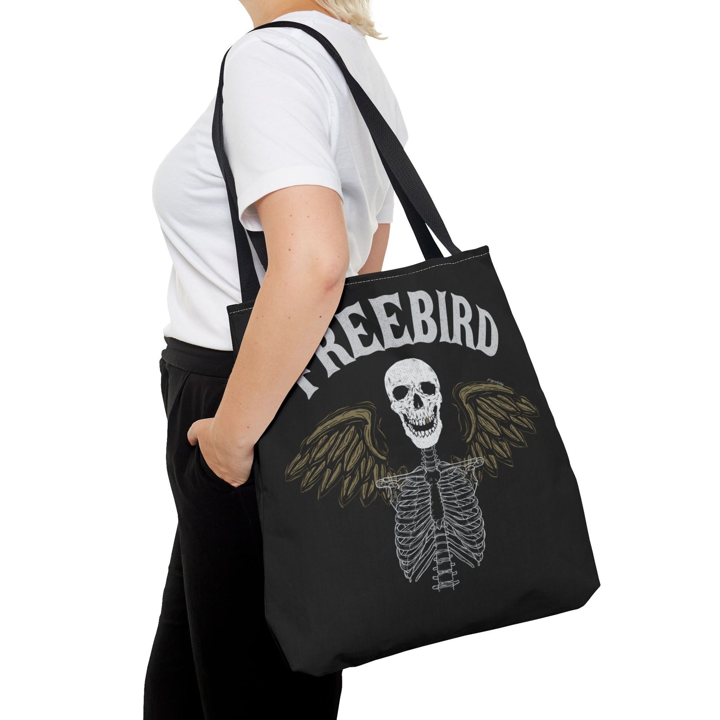 Freebird Don't Tread On Me Tote Bag