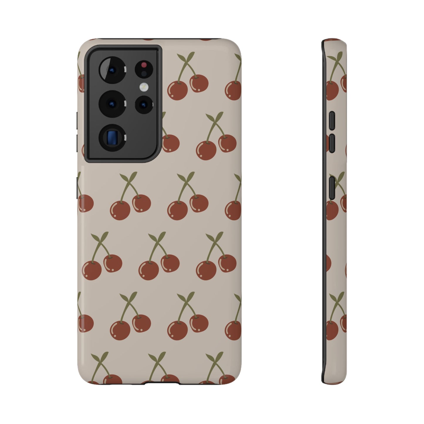 Vintage Cherries Impact-Resistant Cases