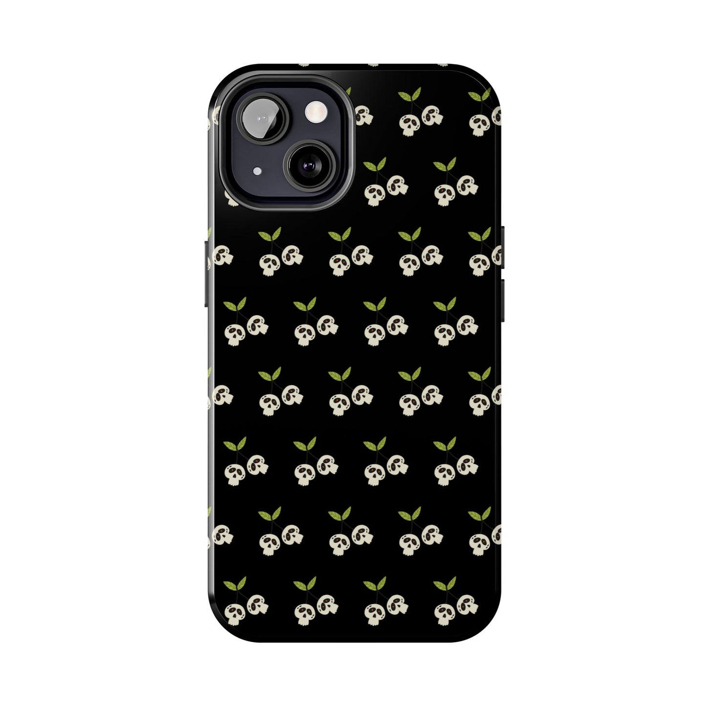 Skull Cherry Tough Phone Cases