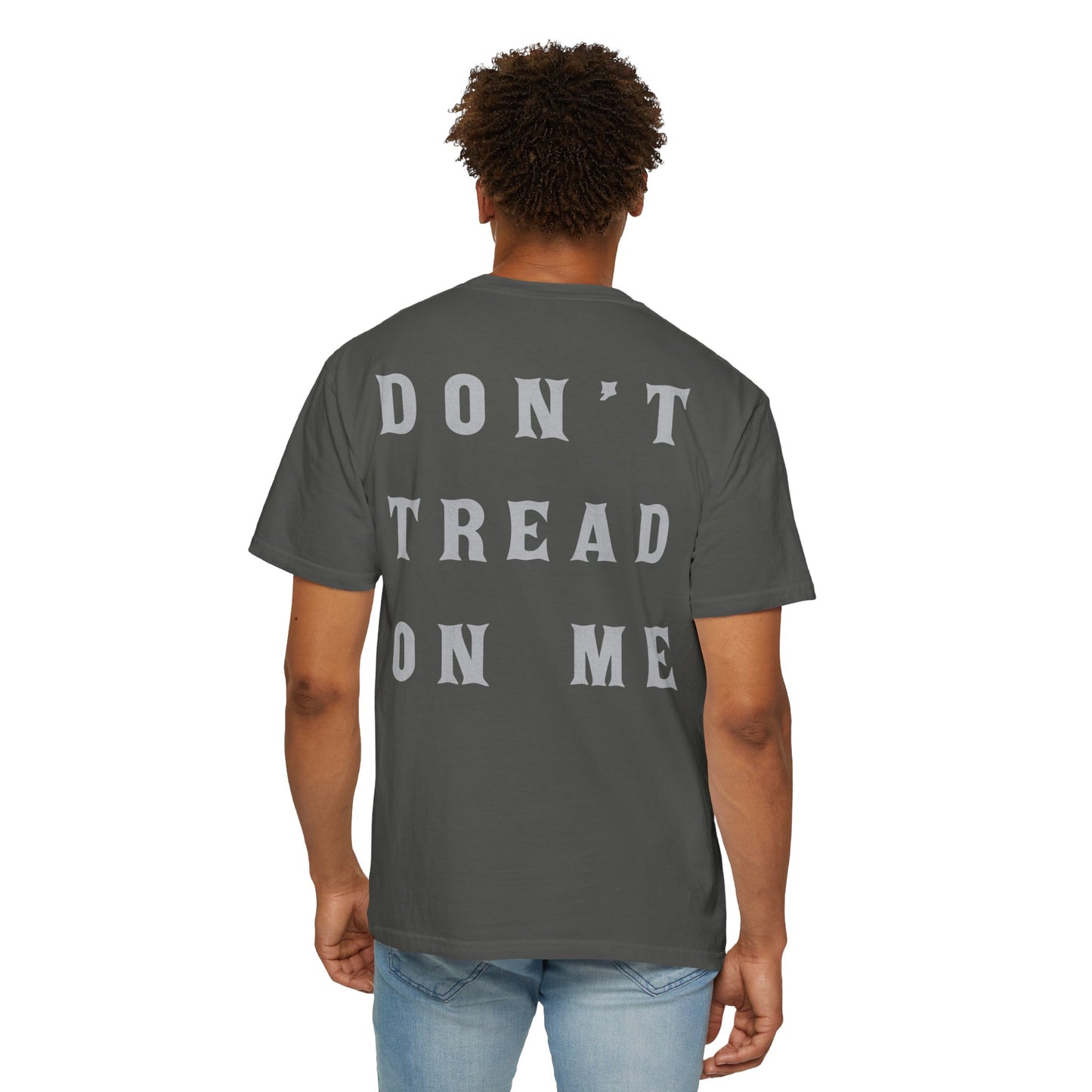 Freebird Don't Tread On Me Skull Wings Color Comfort Tshirt