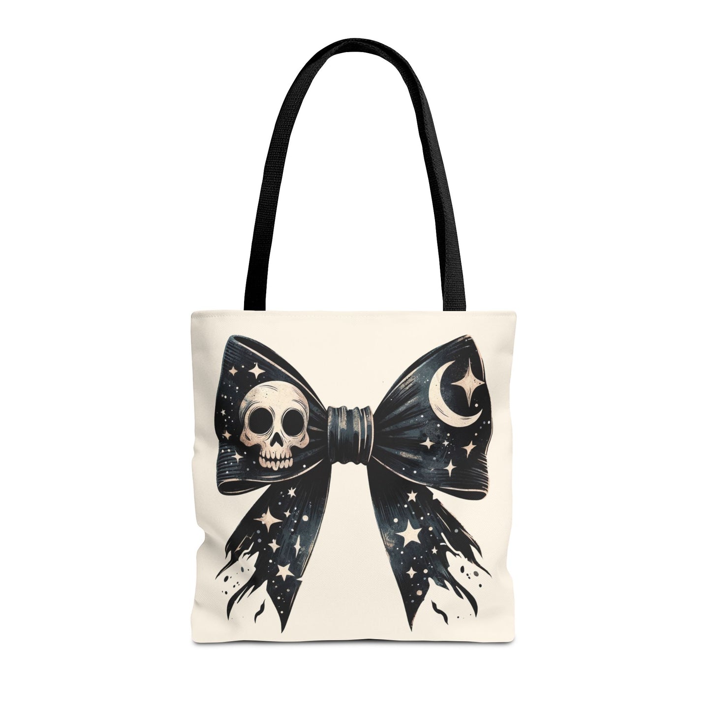Skull Coquette Tote Bag
