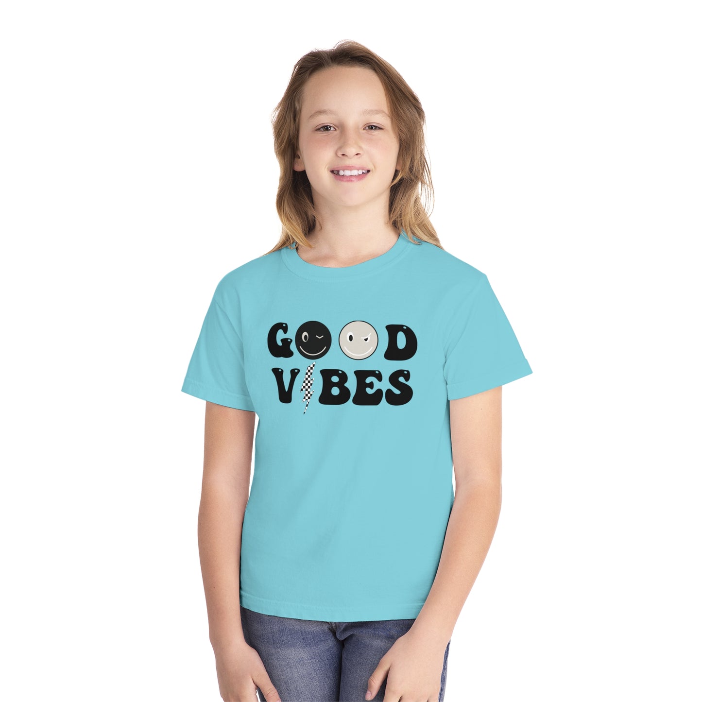 Good Vibes Youth Color Comfort Tee