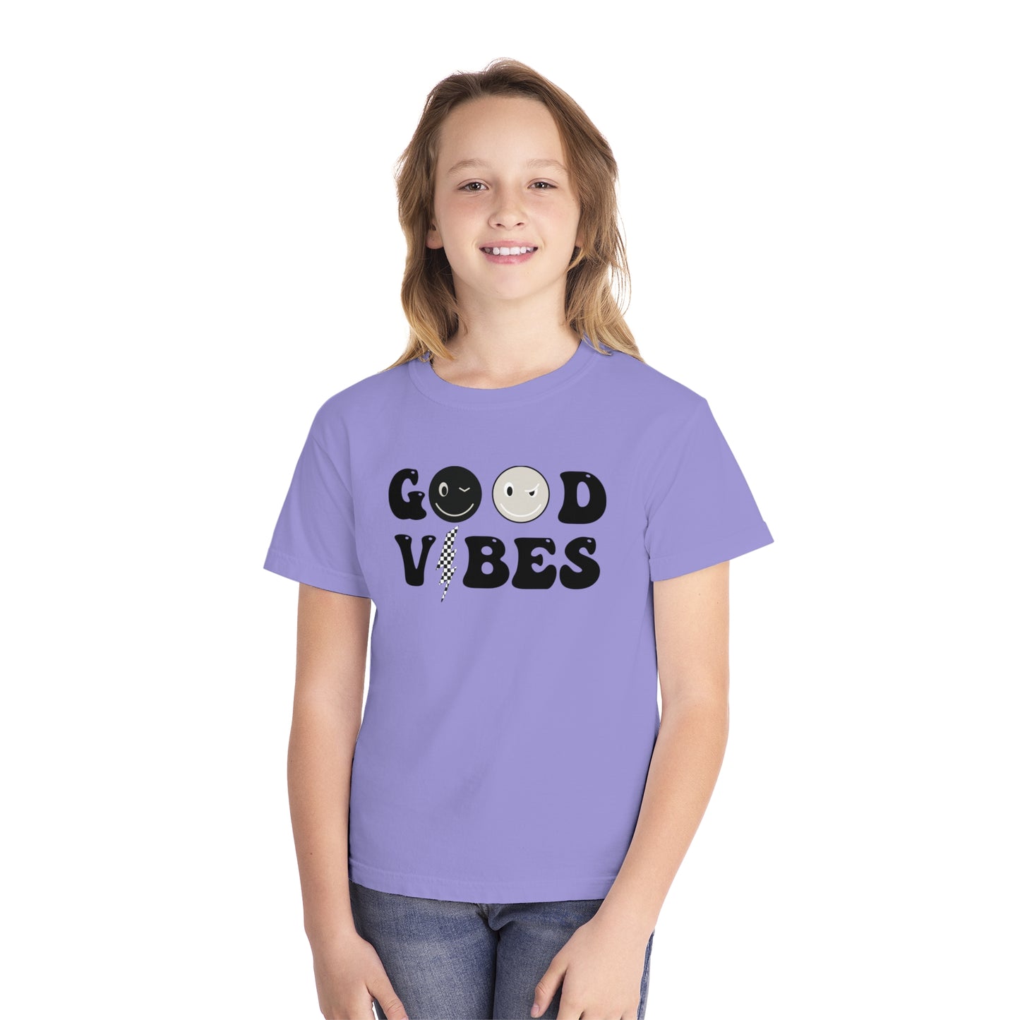Good Vibes Youth Color Comfort Tee