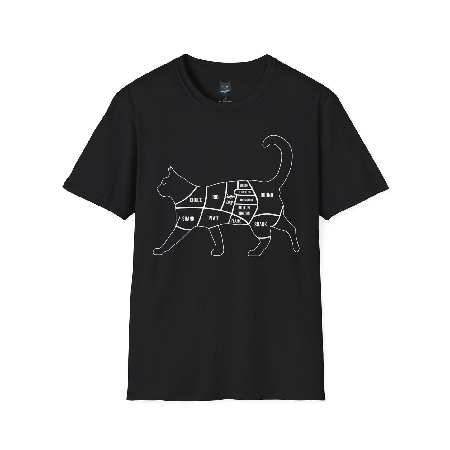 Cat Meat Gilden Unisex Softstyle T-Shirt