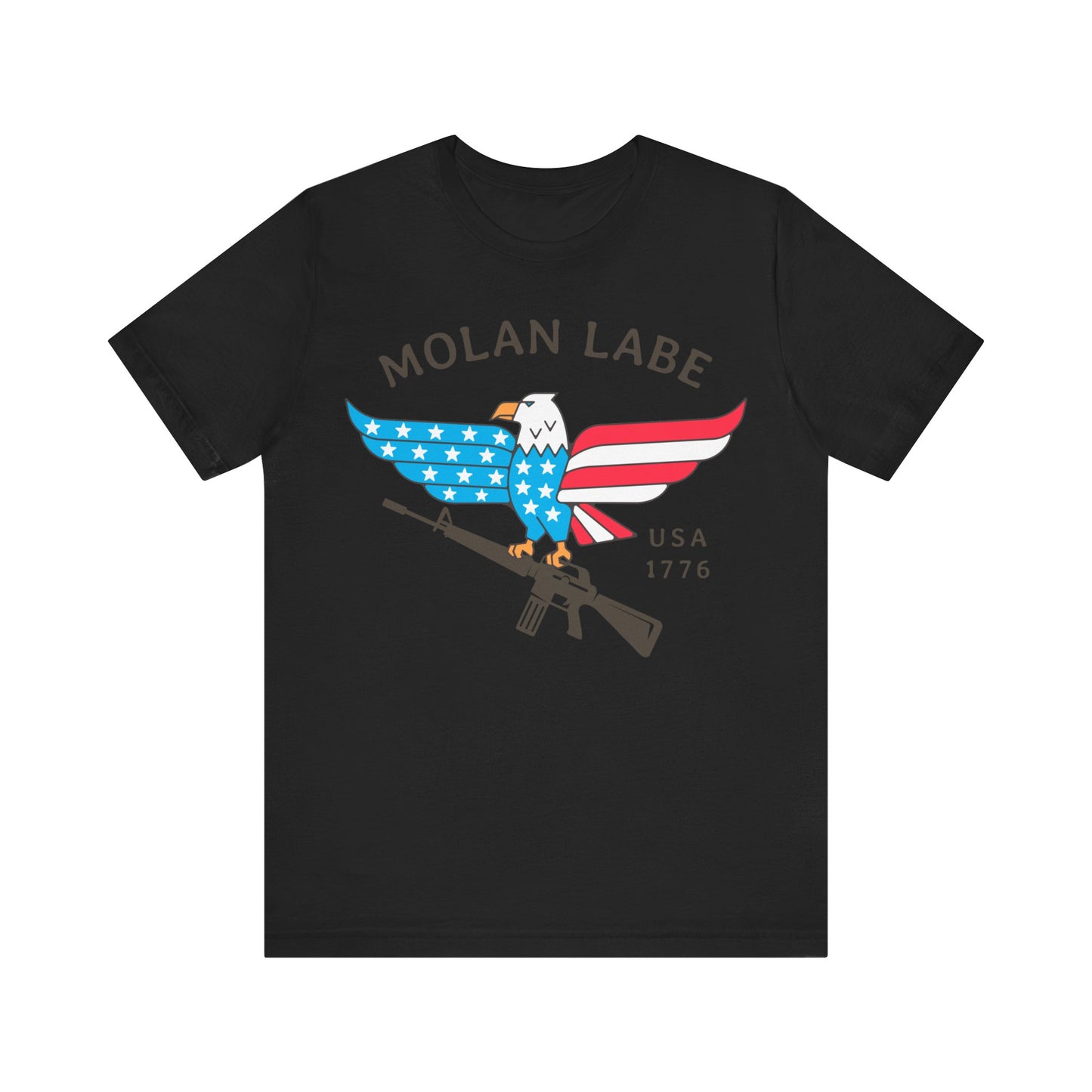 T-shirt, Molan Labe, Don't Tread on Me, Tshirt, MAGA, 2A, Freedom, Trump, Political, Politics, POTUS, Usa, America, Eagle, Gun, Flag, Tee