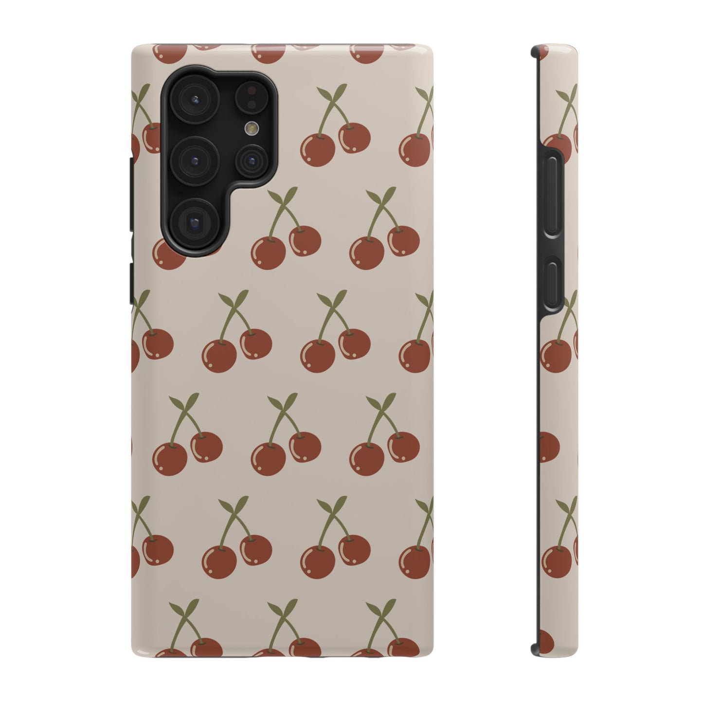 Vintage Cherries Impact-Resistant Cases