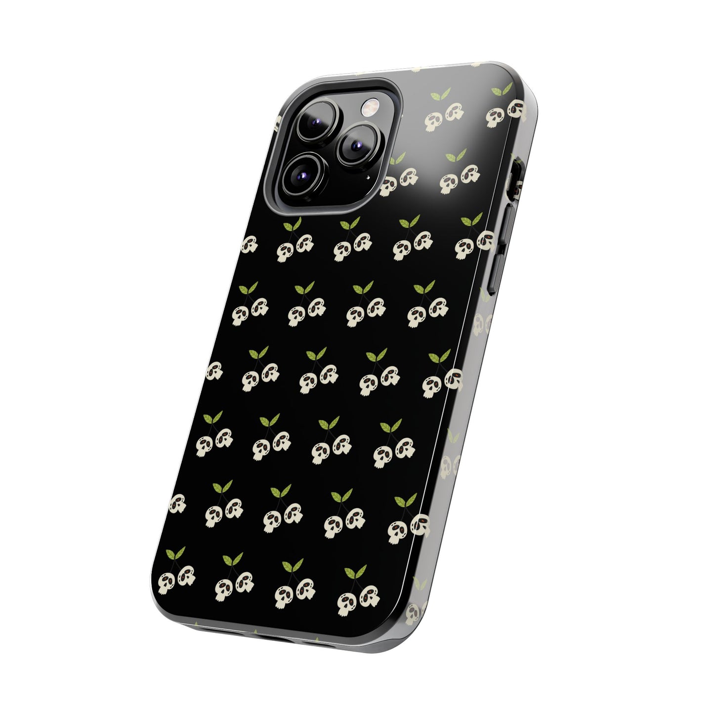 Skull Cherry Tough Phone Cases