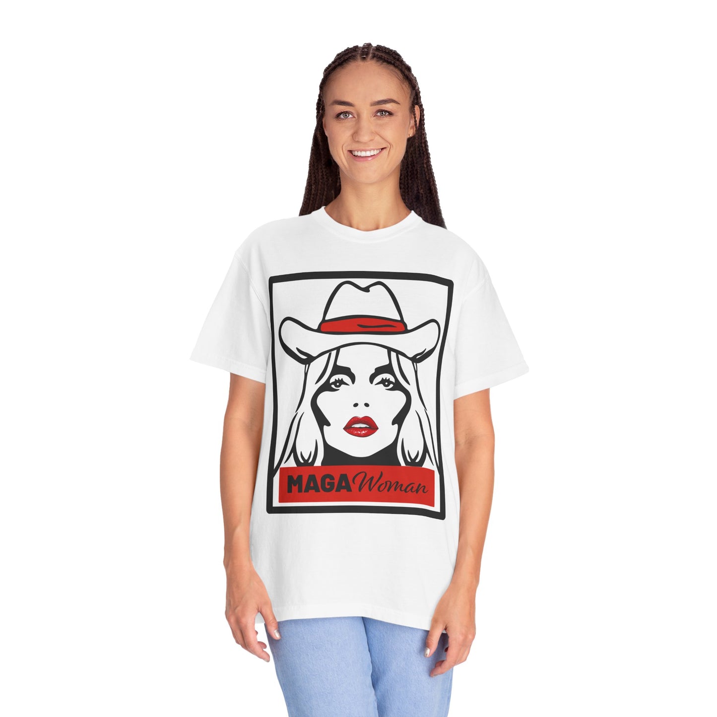 MAGA Woman Comfort Colors Garment-Dyed T-shirt