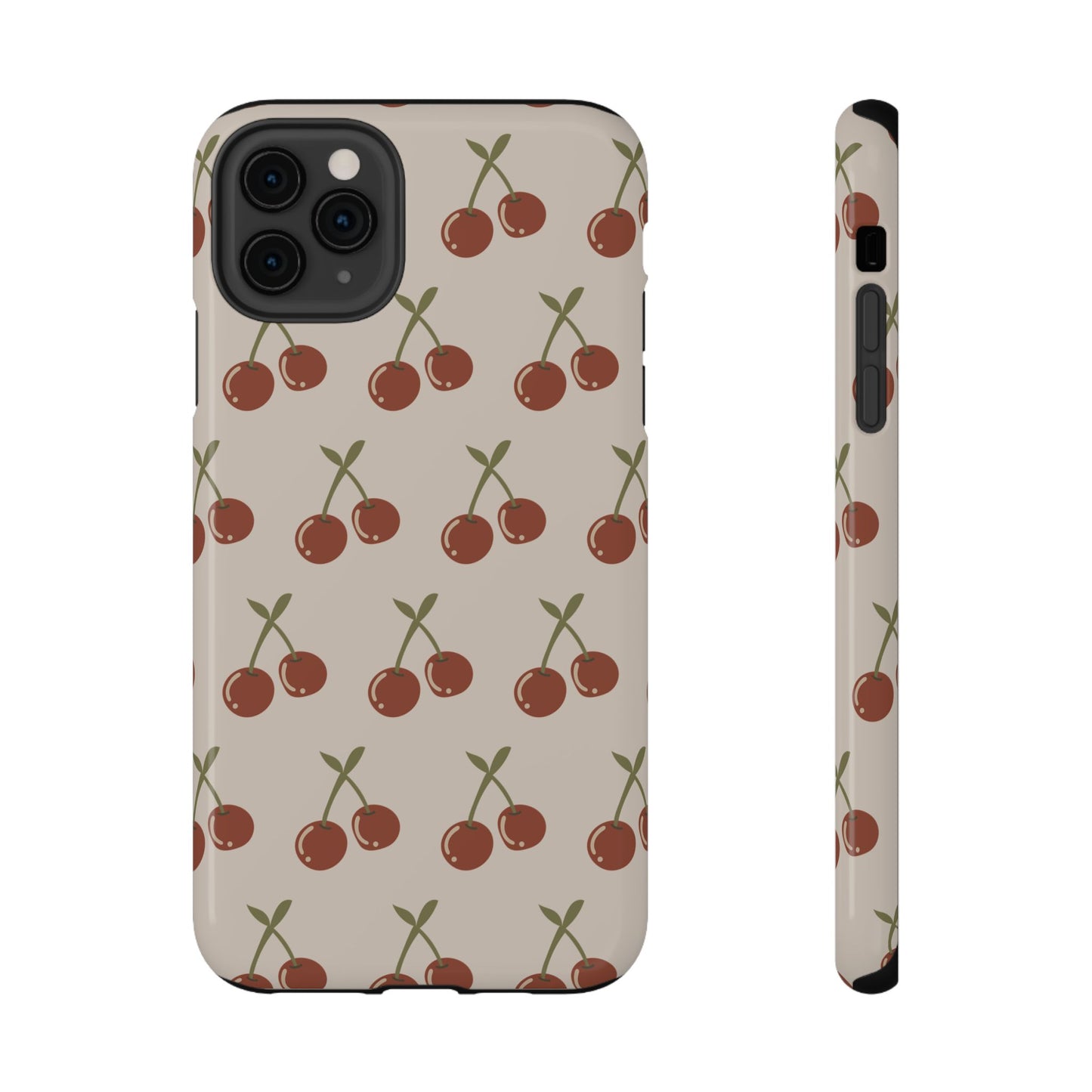 Vintage Cherries Impact-Resistant Cases