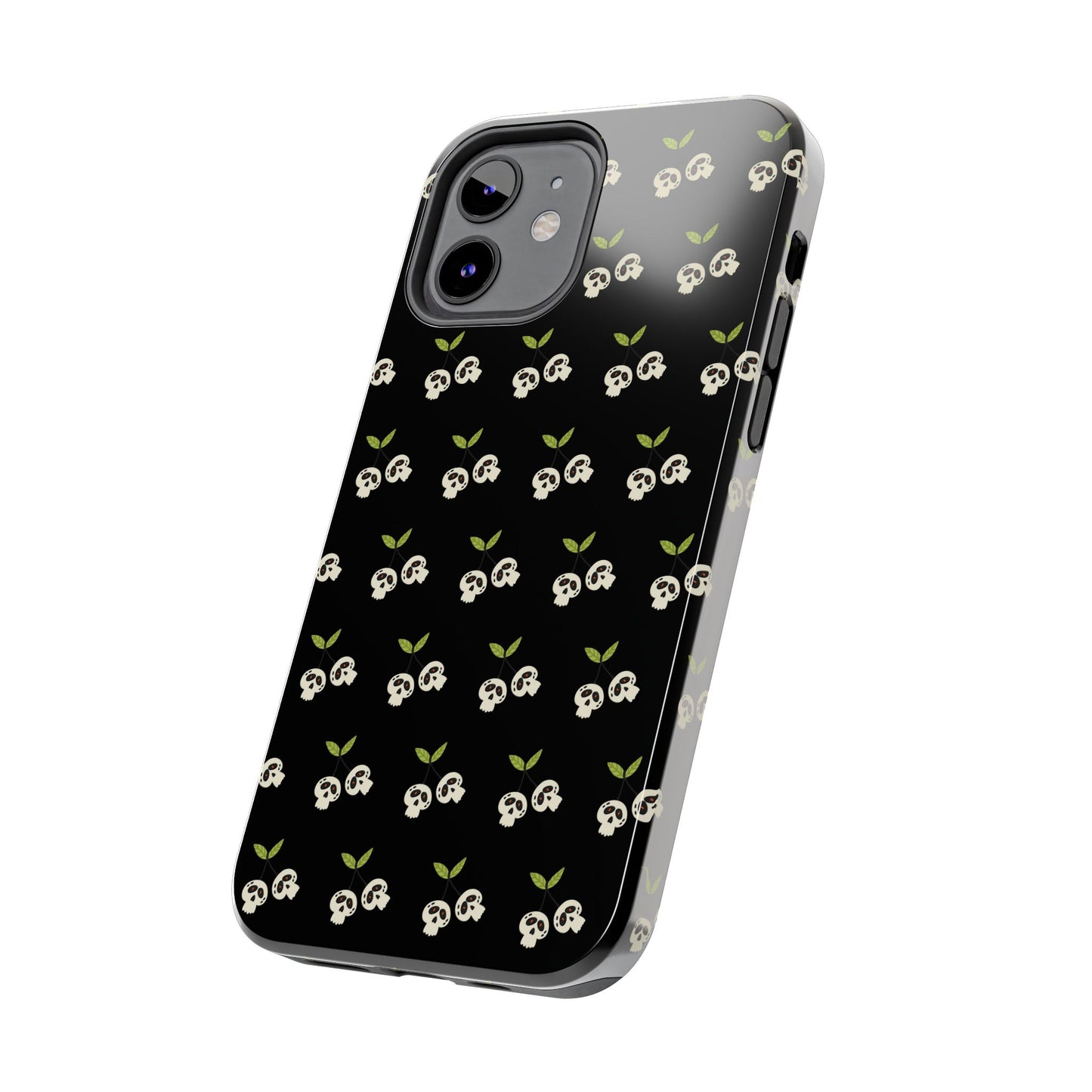 Skull Cherry Tough Phone Cases