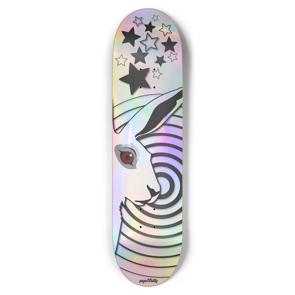 Rabbit Hole Custom Skateboard