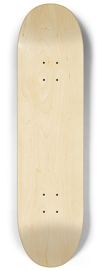 Skateboard Deck Snake & Poppies
