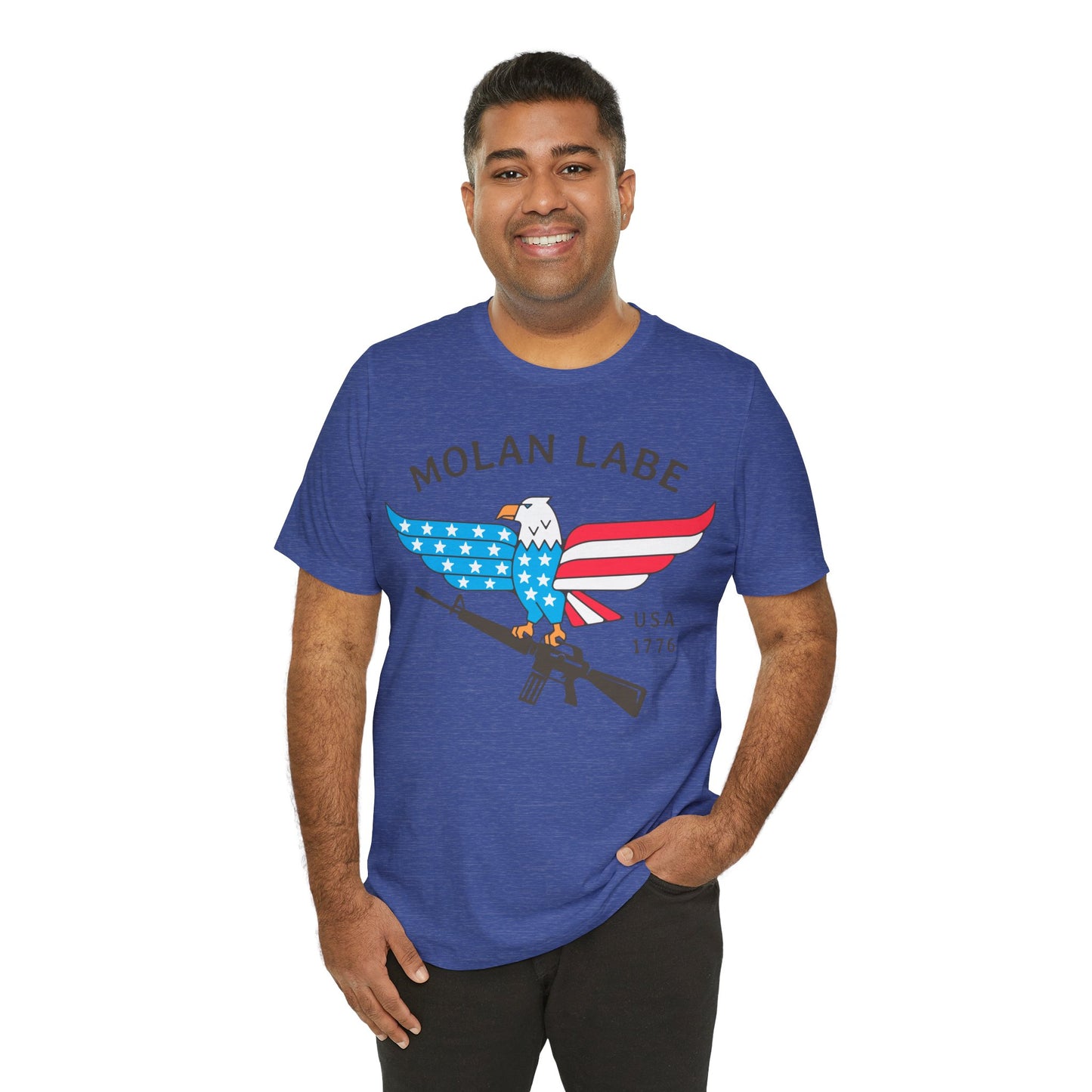 T-shirt, Molan Labe, Don't Tread on Me, Tshirt, MAGA, 2A, Freedom, Trump, Political, Politics, POTUS, Usa, America, Eagle, Gun, Flag, Tee