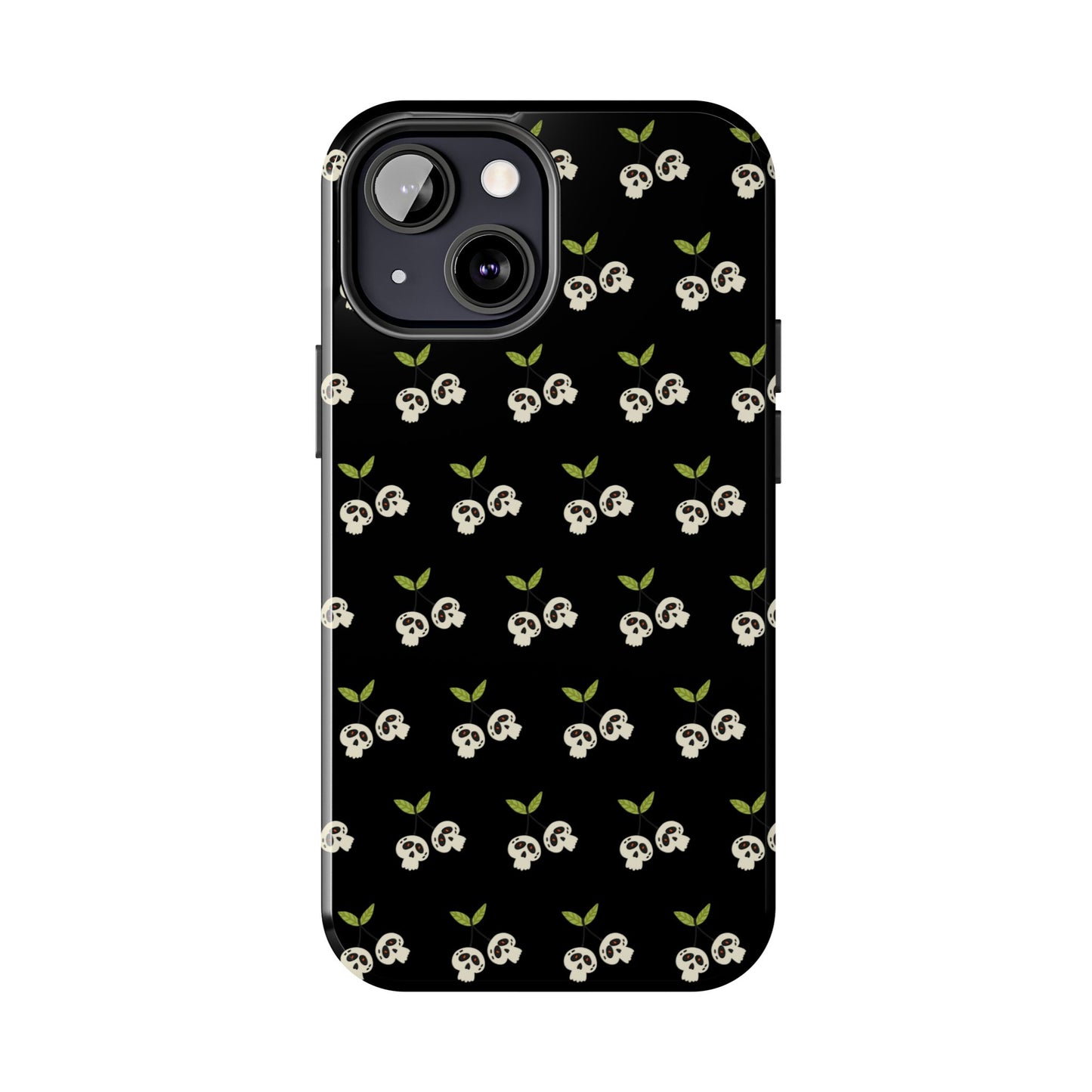 Skull Cherry Tough Phone Cases