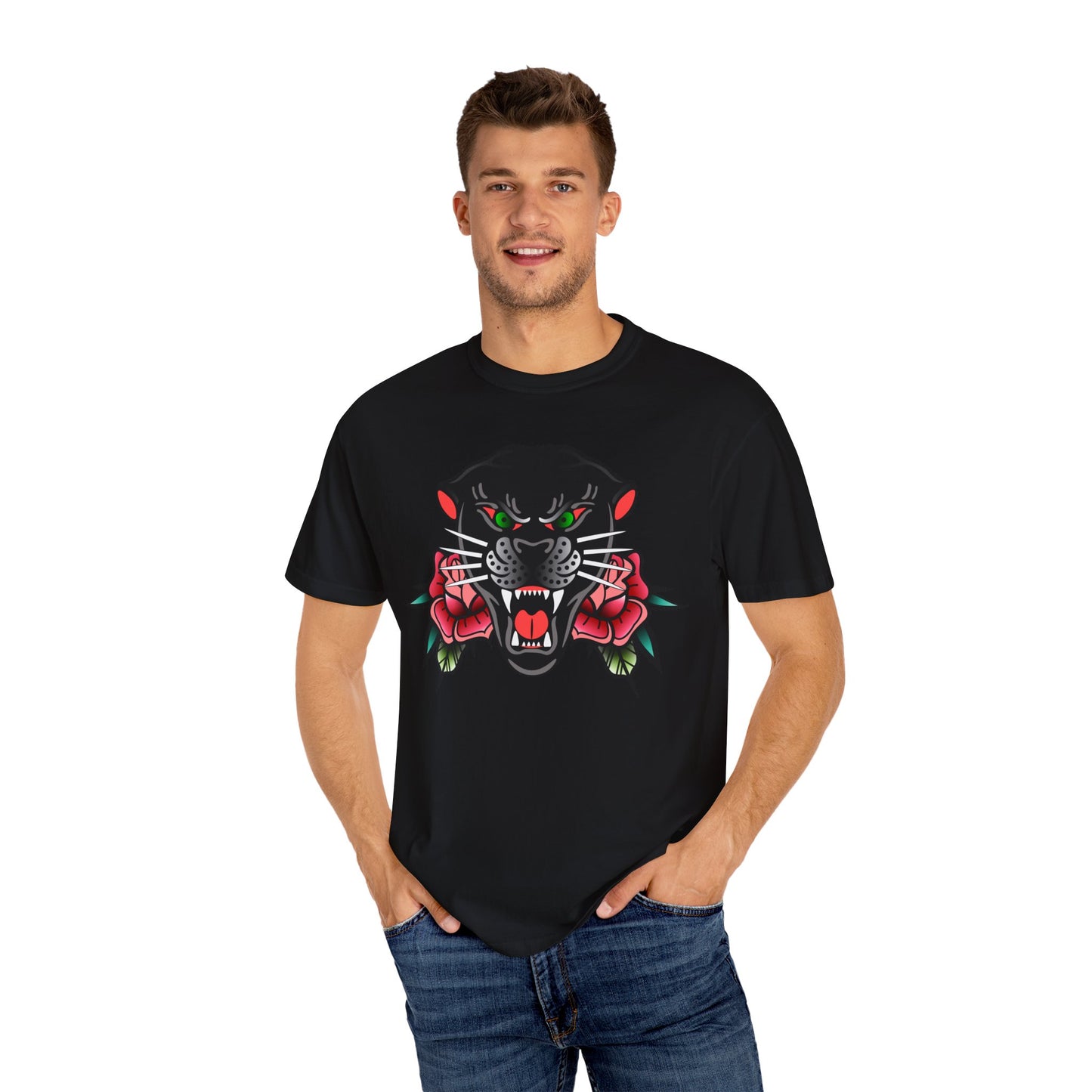 Black Panther Unisex Garment-Dyed Comfort Colors T-shirt