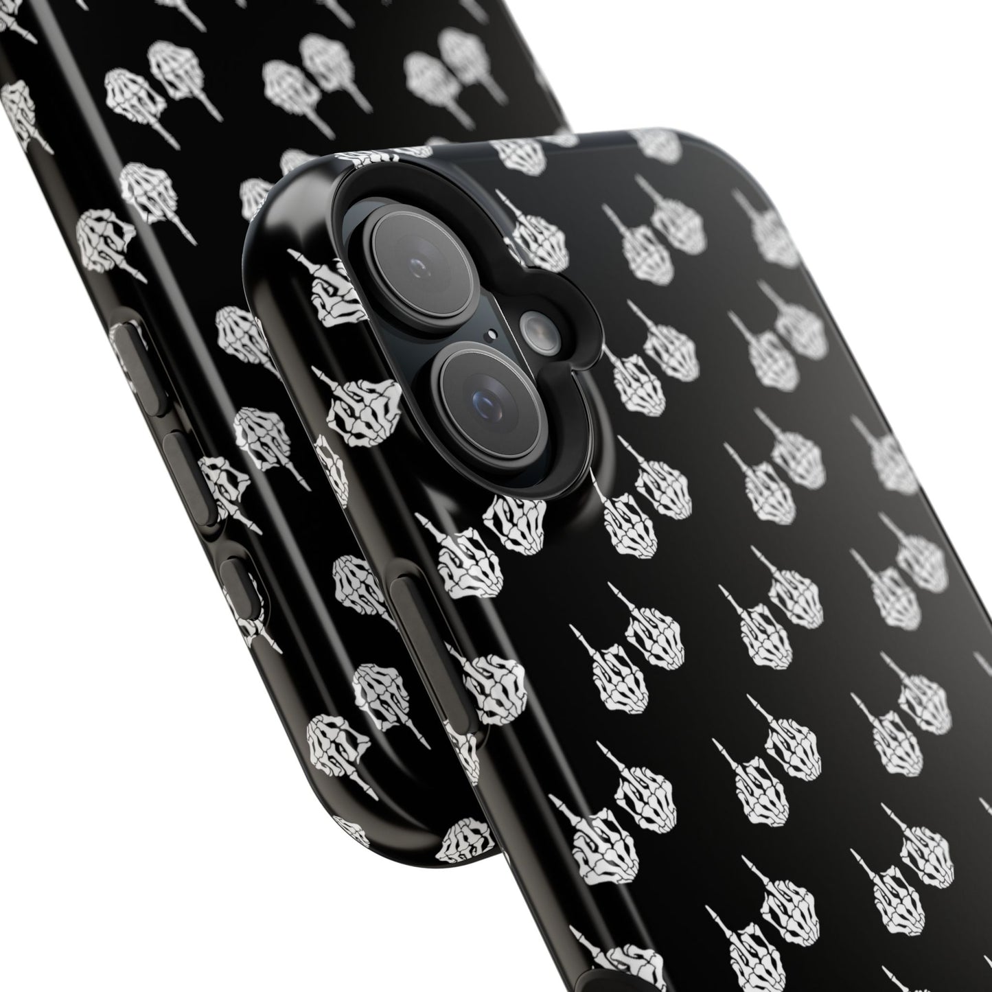 Fuck You Skeleton Middle Finger Impact-Resistant Cases