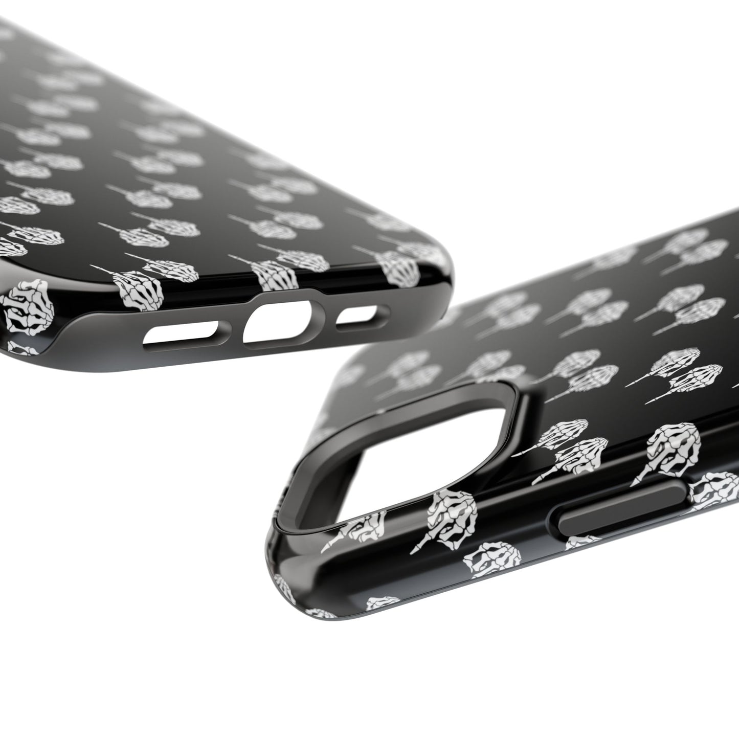 Fuck You Skeleton Middle Finger Impact-Resistant Cases