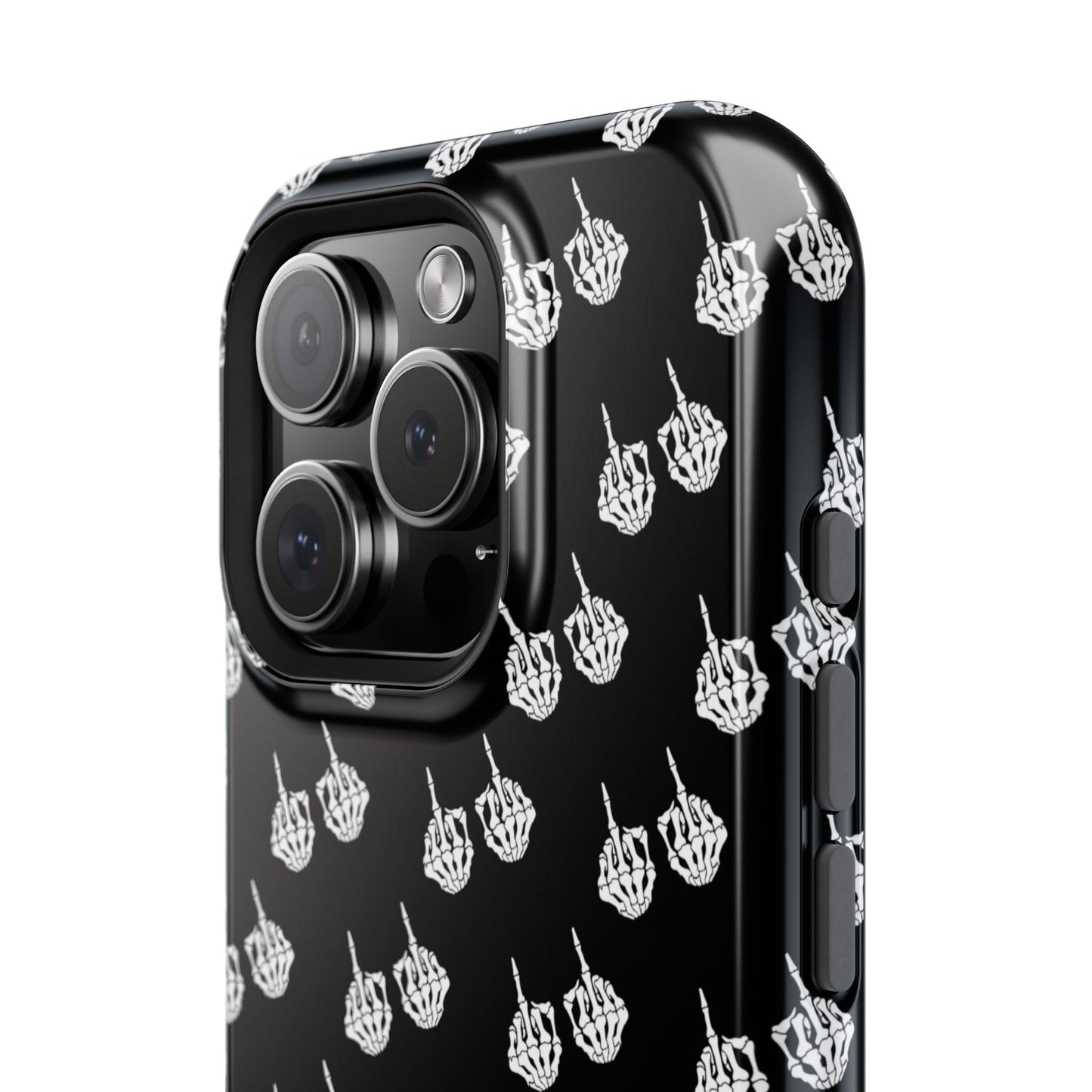 Fuck You Skeleton Middle Finger Impact-Resistant Cases