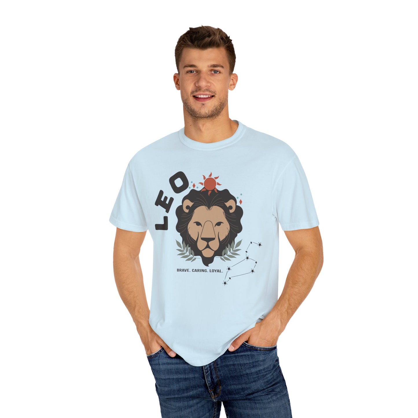 BOHO Leo Zodiac Color Comfort Tee