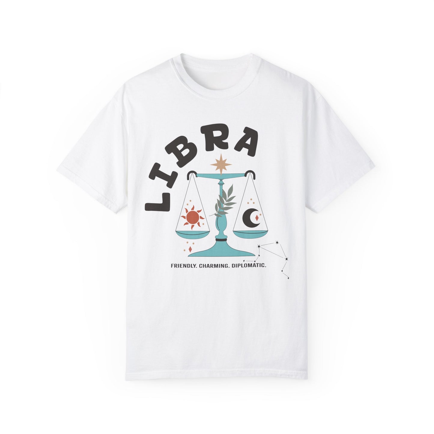 BOHO Libra Zodiac Color Comfort Tee