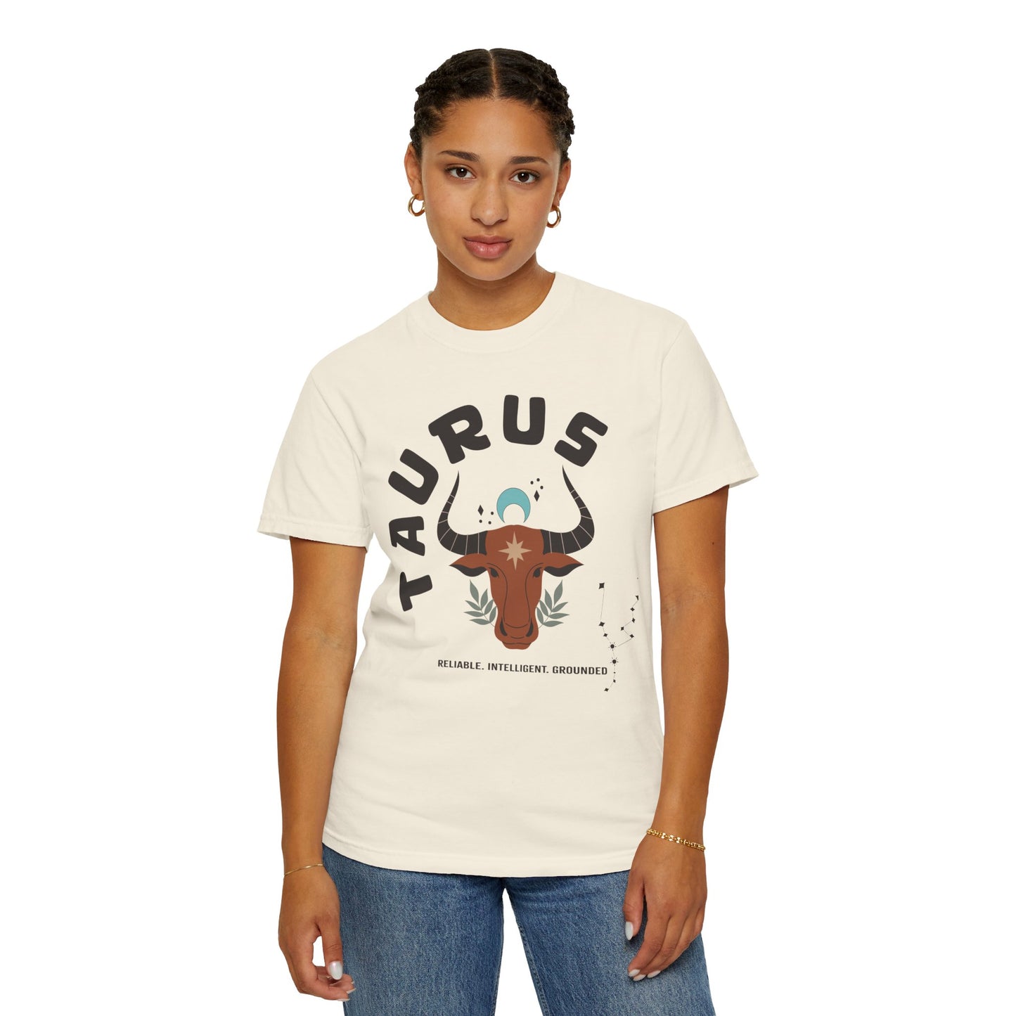 BOHO Taurus Zodiac Color Comfort Tee