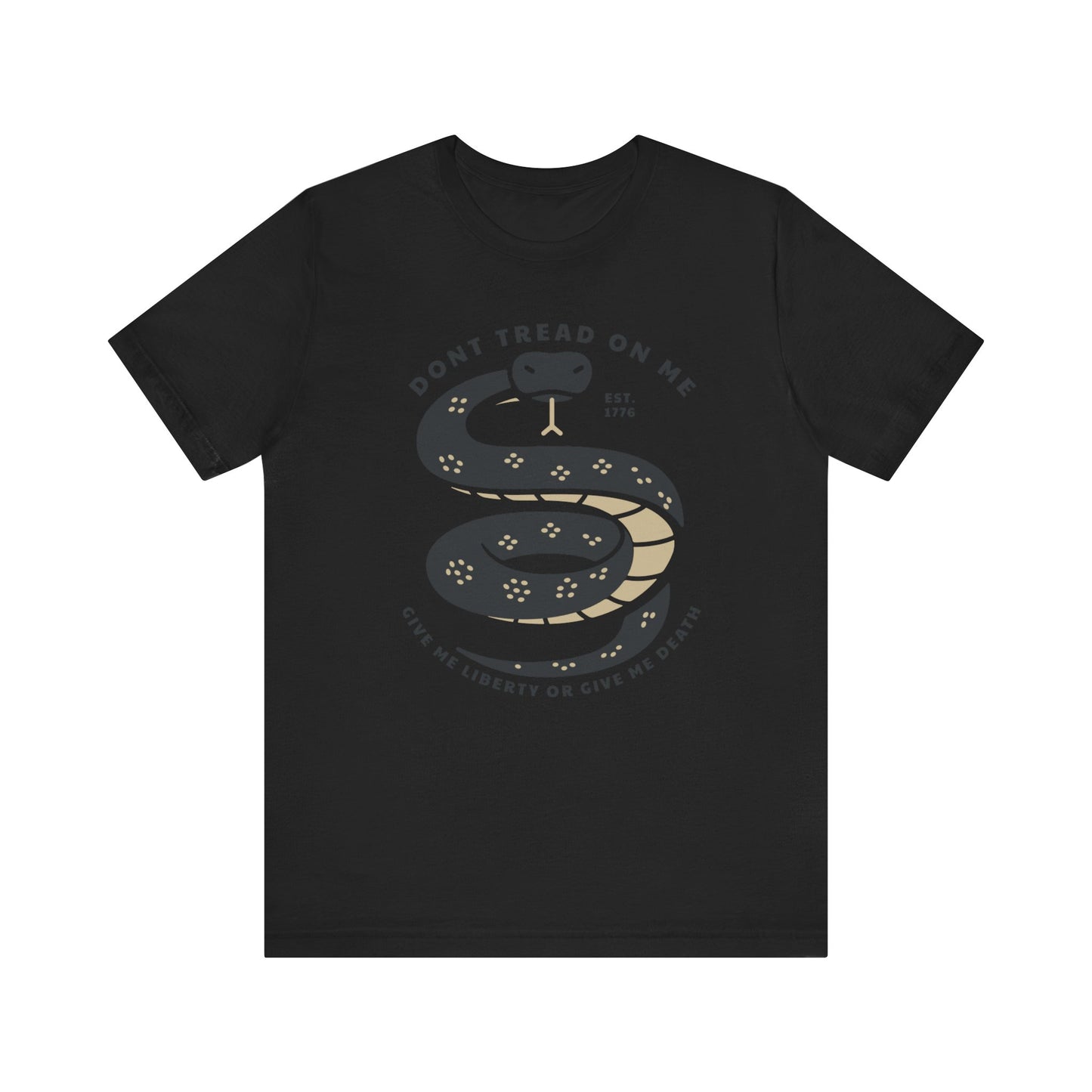 T-shirt, Don't Tread On Me, tshirt, Snake, Trump, 2024, MAGA, POTUS, America, Vote, Politics, Political, Usa, Freedom, Liberty, Unisex Tee