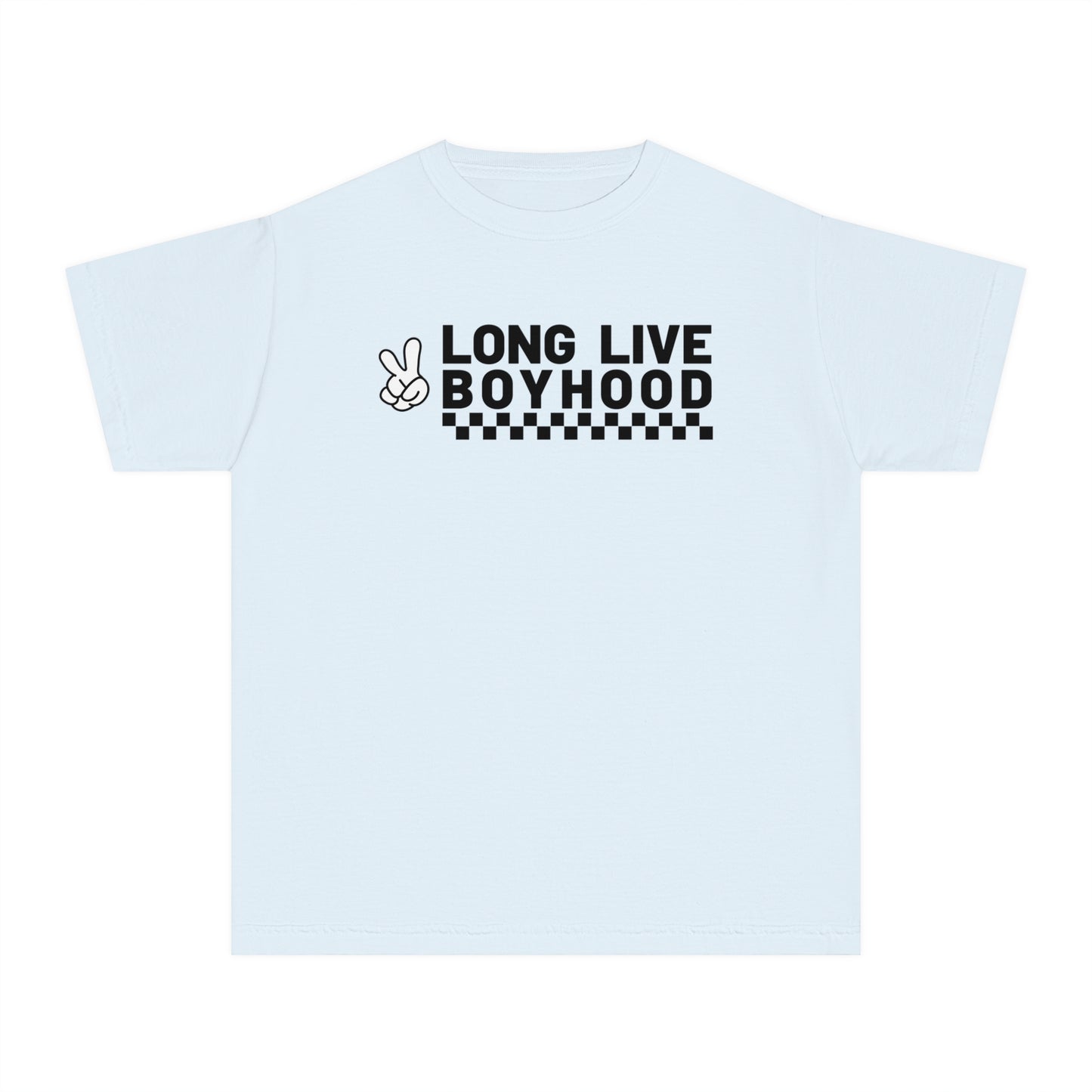 Long Live Boyhood Youth Color Comfort Tee