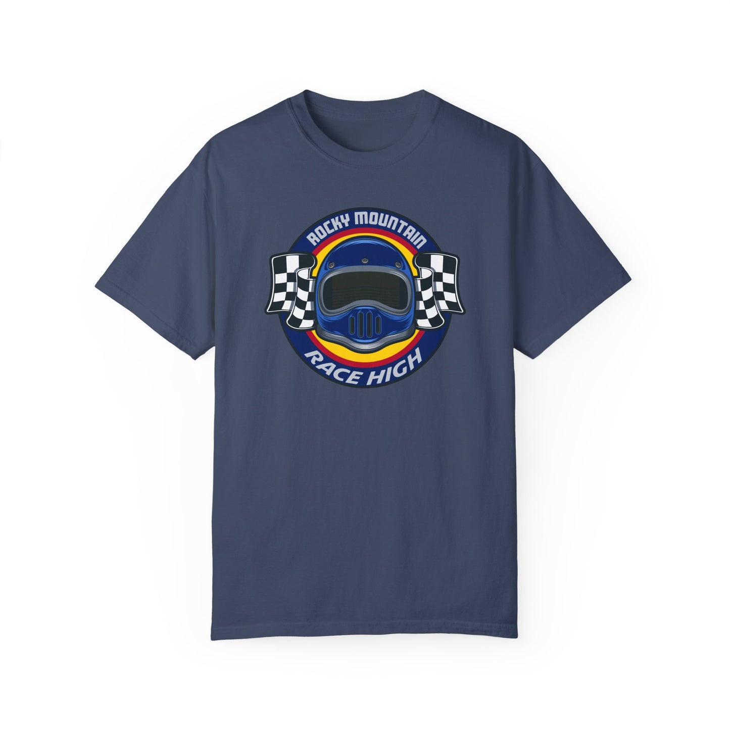 Colorado Rocky Mountain Race High Comfort Color Tshirt