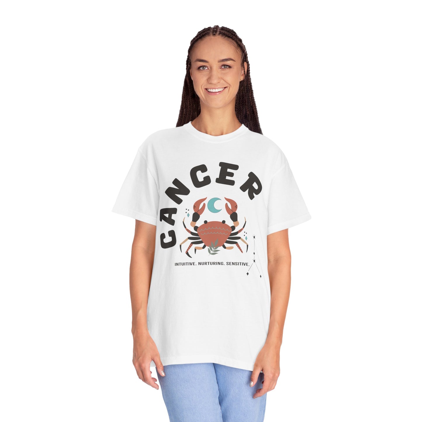 BOHO Cancer Zodiac Color Comfort Tee