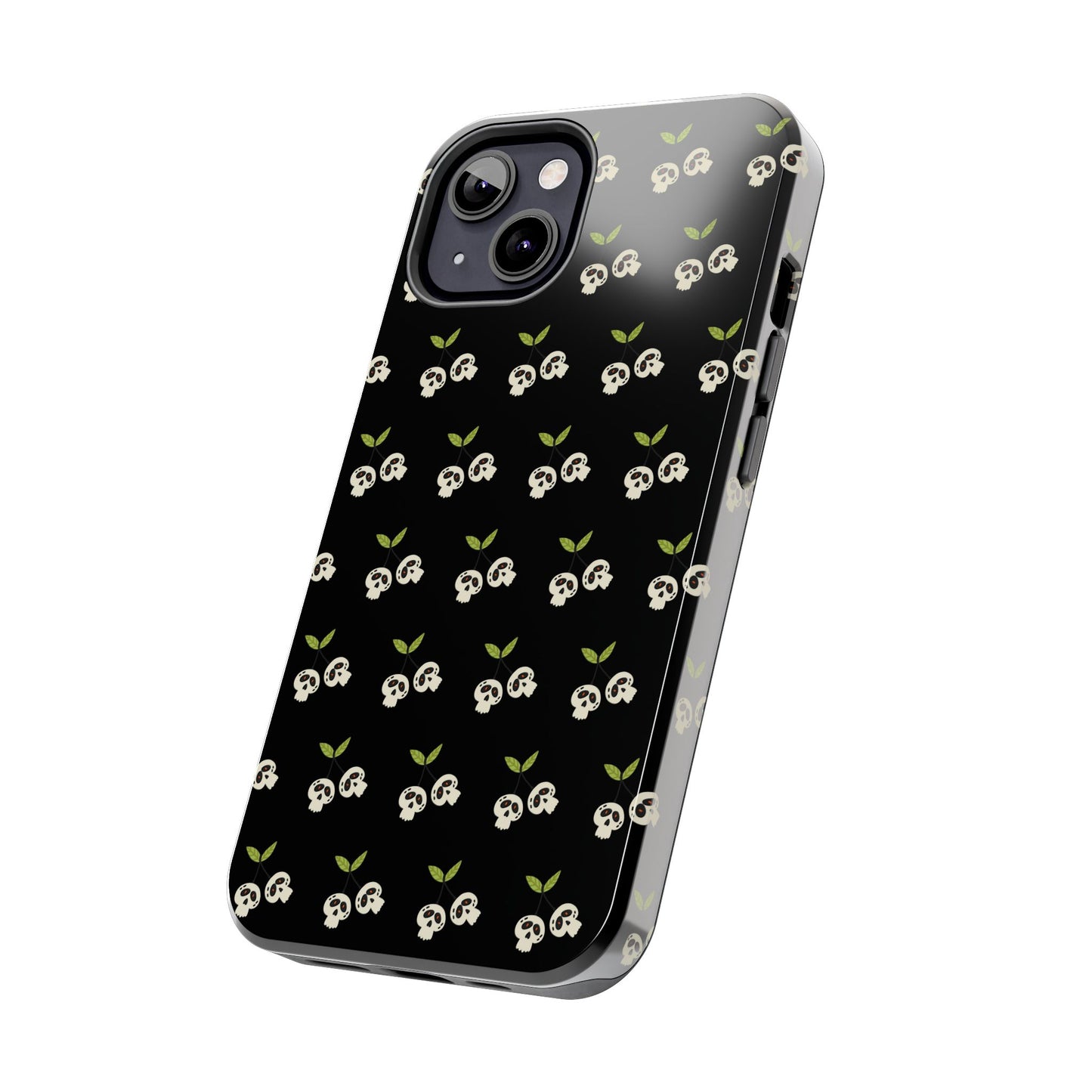 Skull Cherry Tough Phone Cases