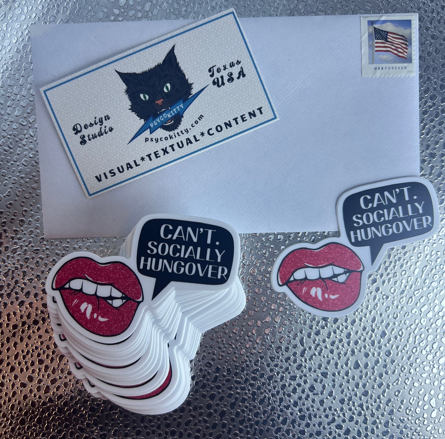 Socially Hungover Sticker
