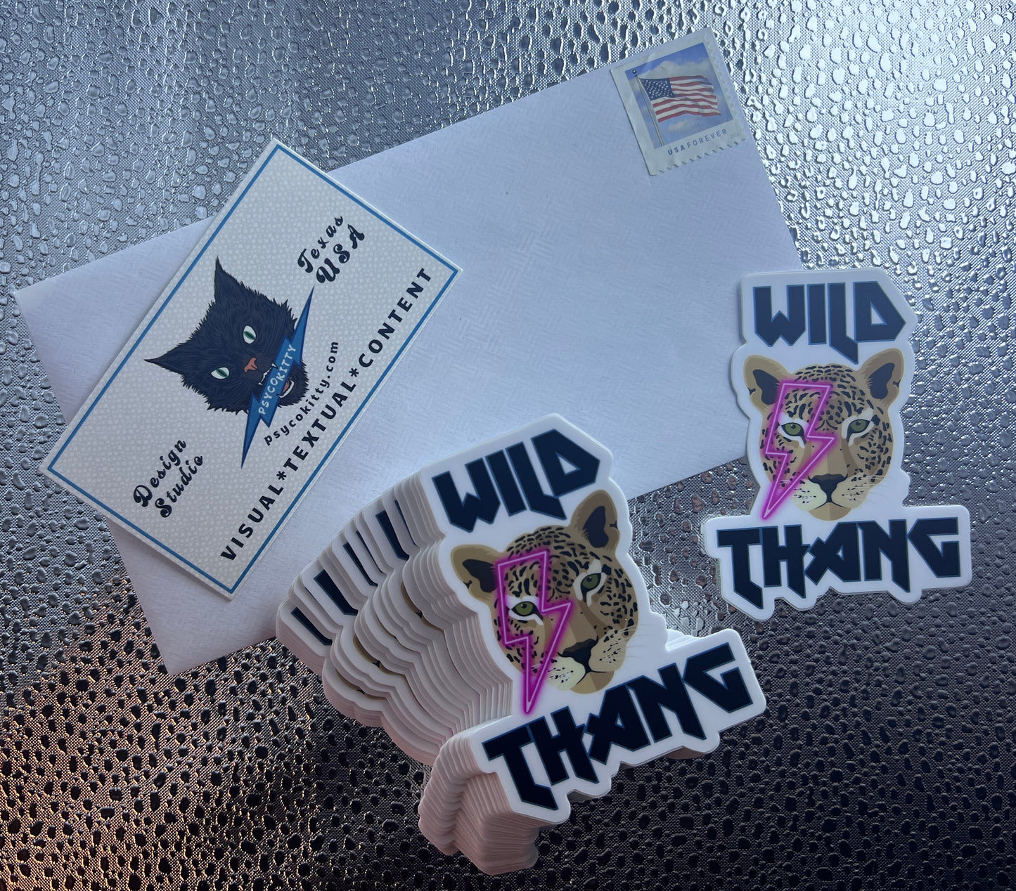 Wild Thang Leopard Sticker