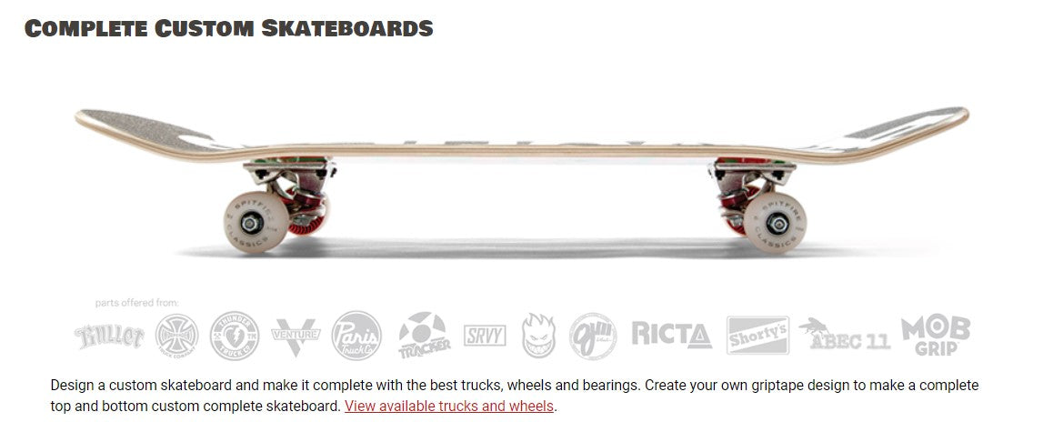 Skateboard Deck Snake & Poppies