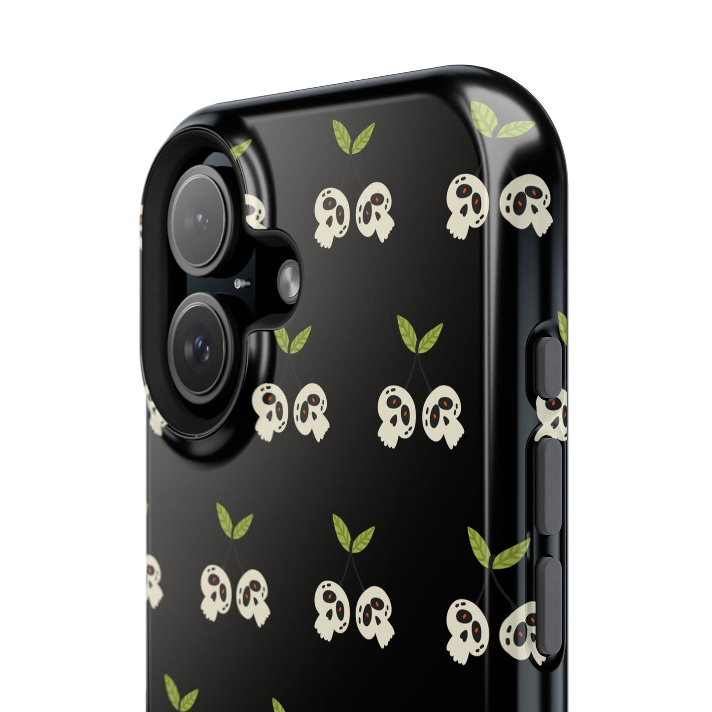 Skull Cherry Impact-Resistant Cases