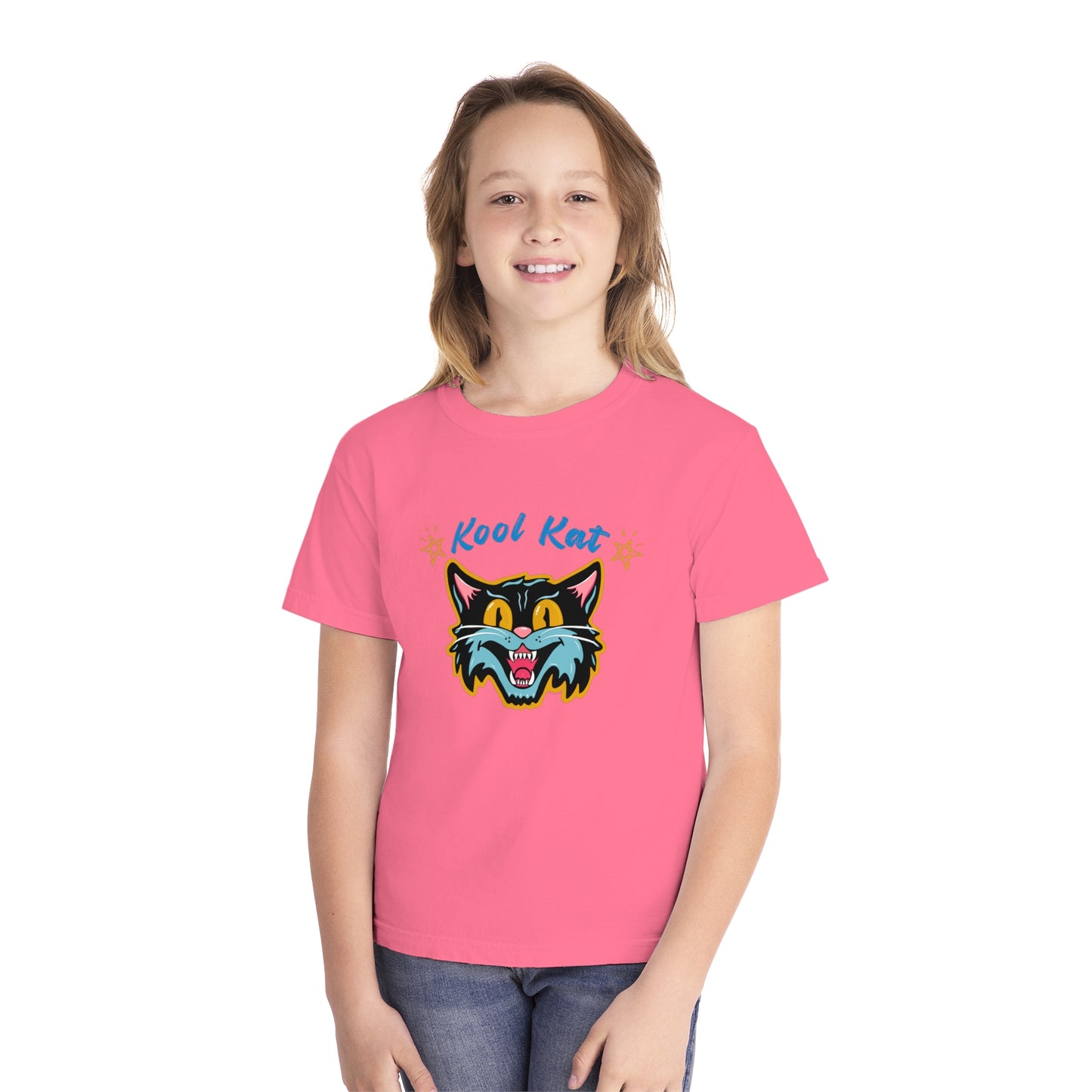 Kool Kat Youth Comfort Colors Tshirt