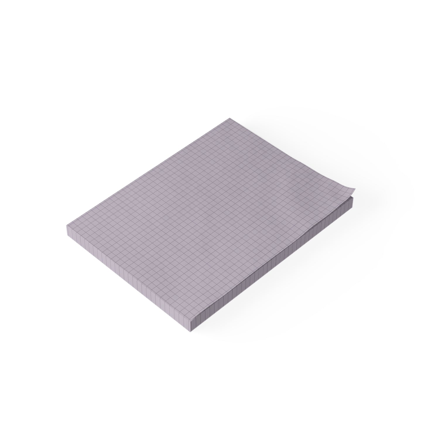 Grid Pattern Post-it® Note Pads - Lavender 3x3 4x3