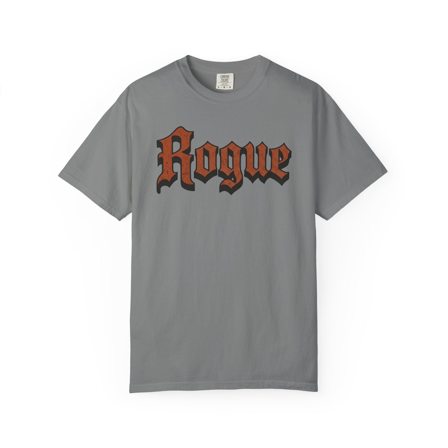 Gothic Rogue Text Comfort Graphic Tee