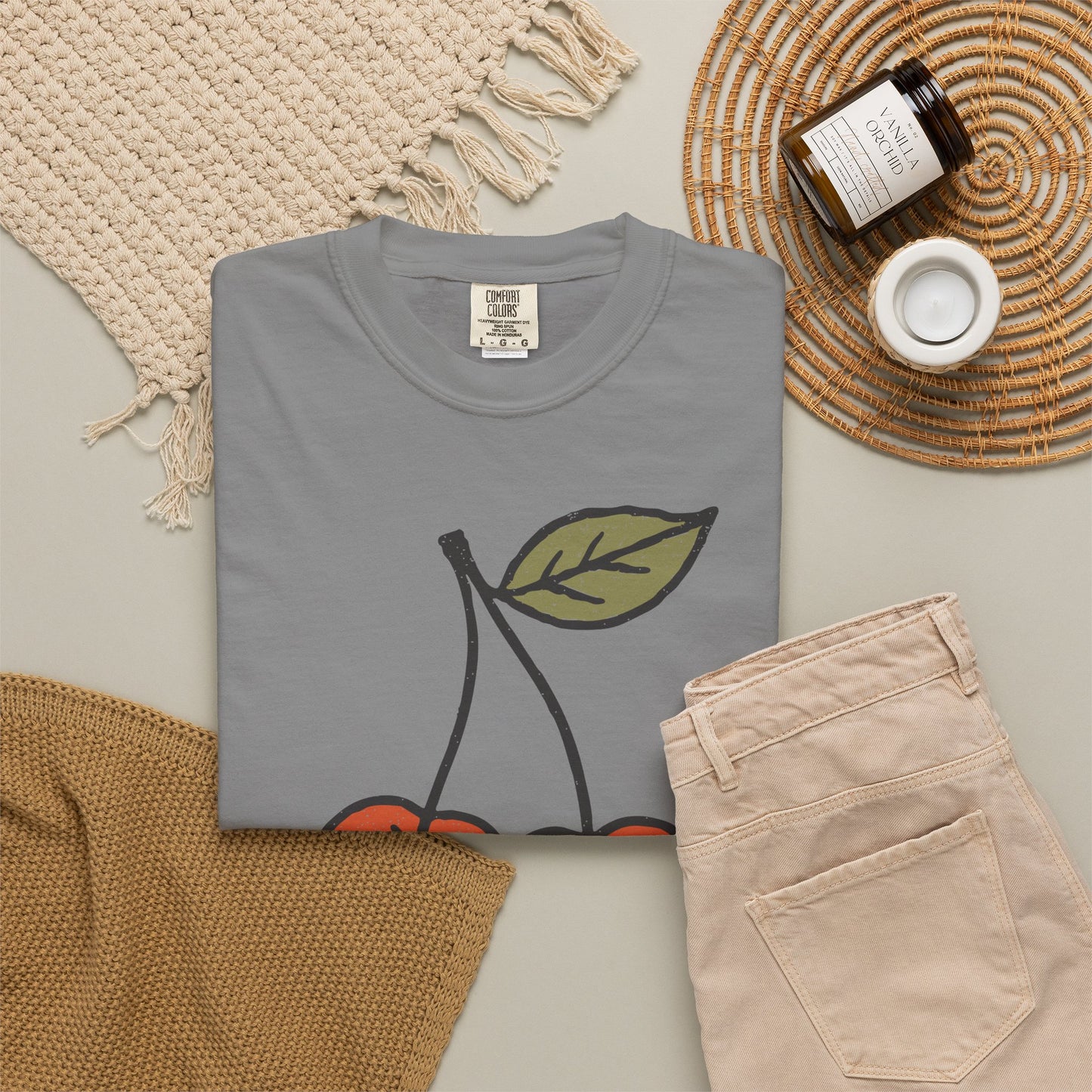 Vintage Cherry Comfort Graphic Tee