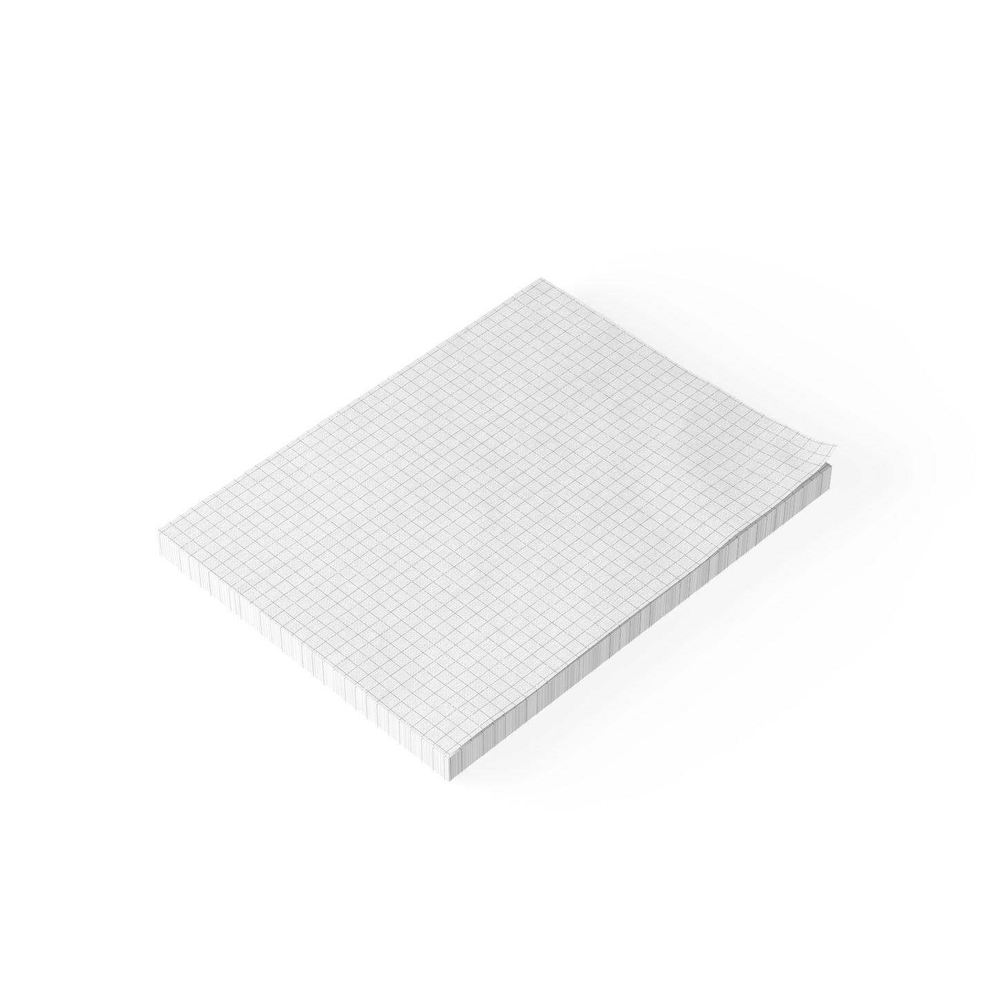 Grid Pattern Post-it® Note Pads - Distressed White 3x3 4x3