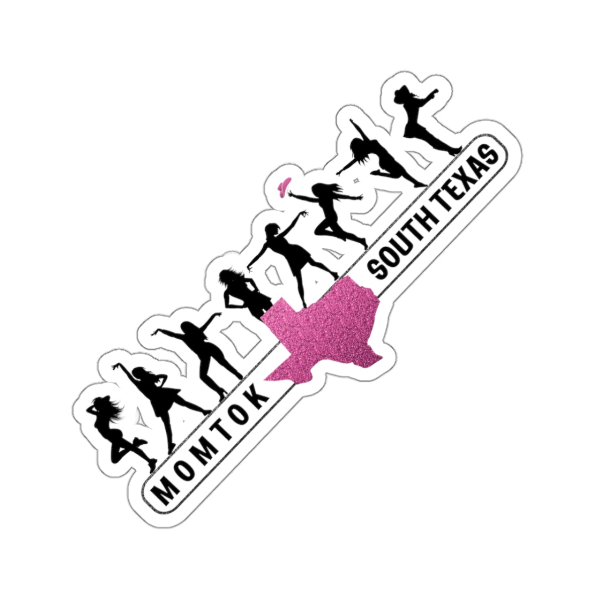 MOMTOK SOUTH TEXAS Kiss-Cut Stickers