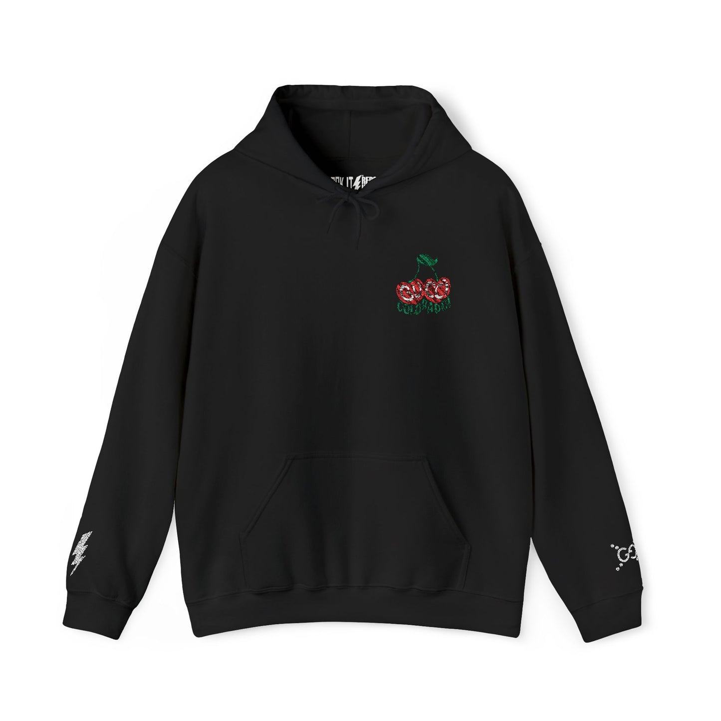 Trendy GG Cherry Colorado Embroidery Unisex Heavy Blend™ Hooded Sweatshirt Parody