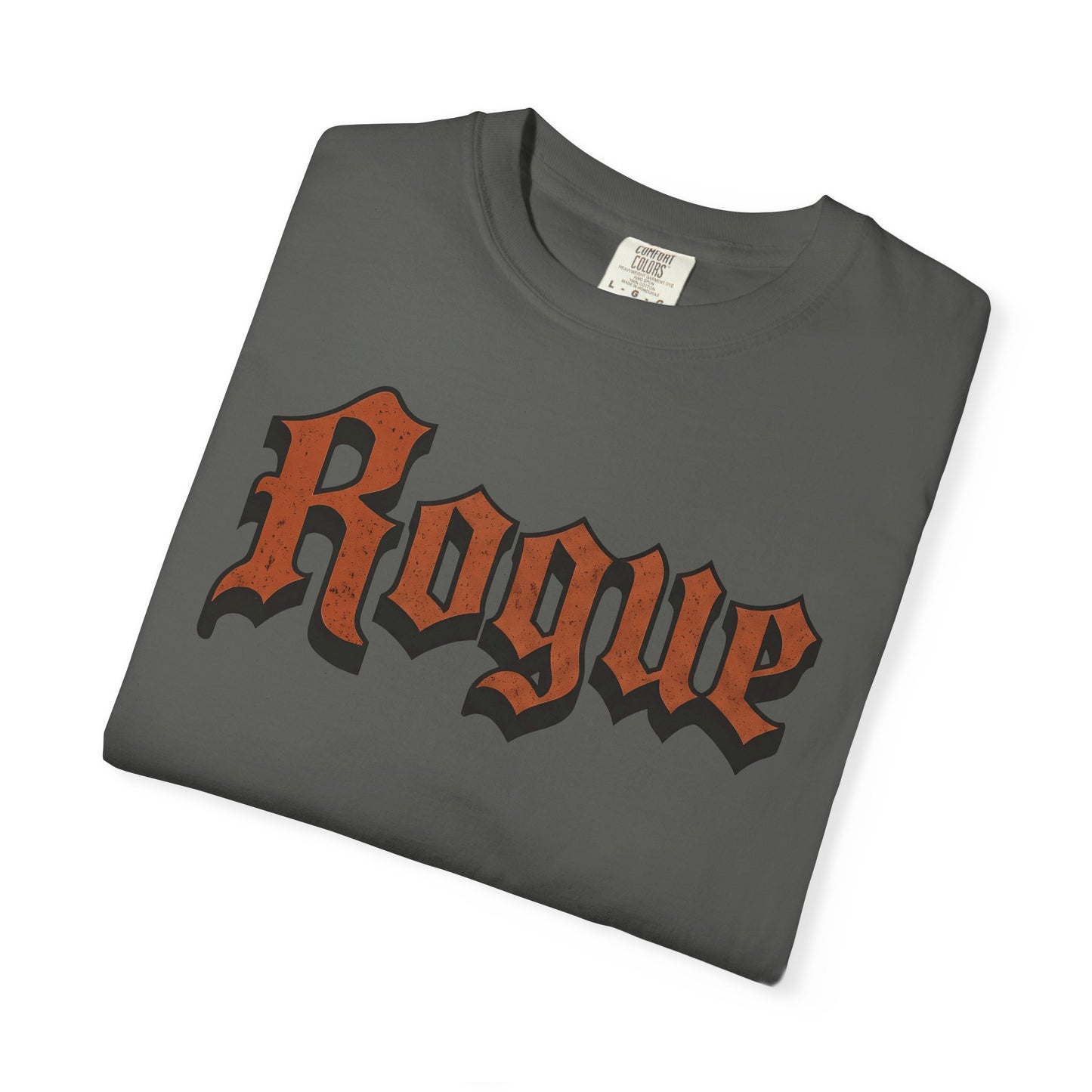 Gothic Rogue Text Comfort Graphic Tee