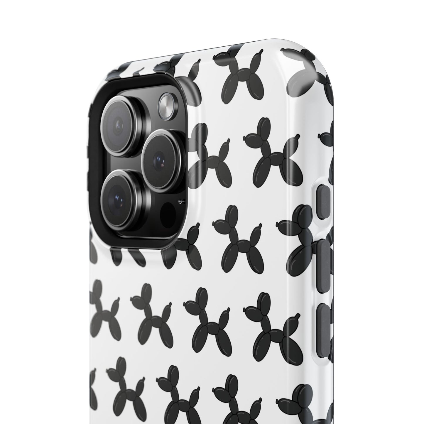 Balloon Dog Black Impact-Resistant Cases