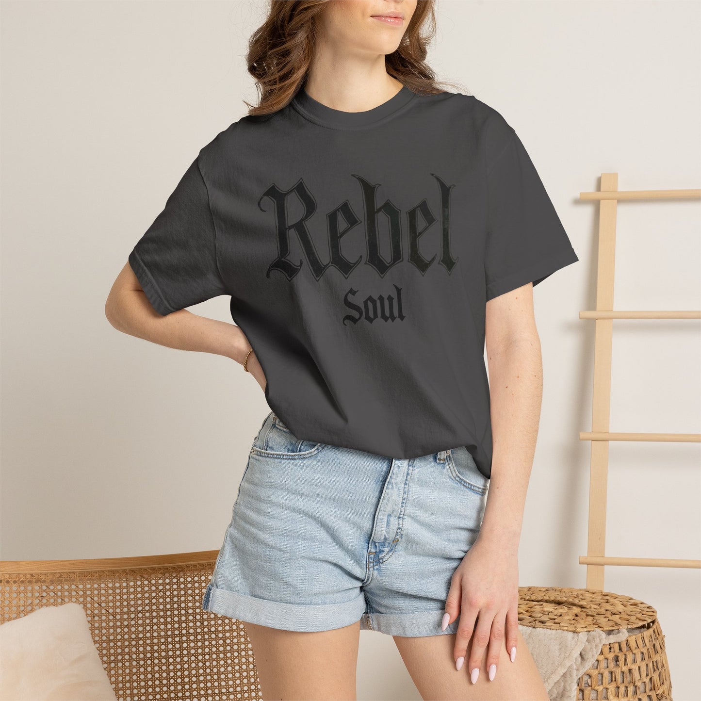 Gothic Rebel Soul Comfort Graphic Tee