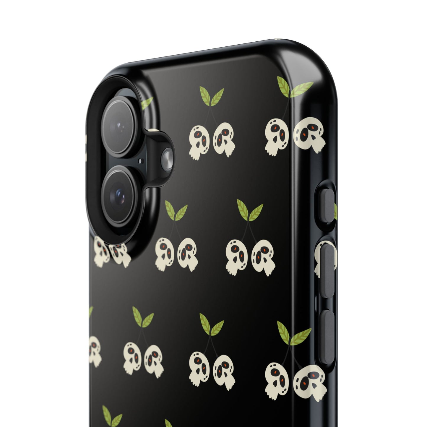 Skull Cherry Impact-Resistant Cases