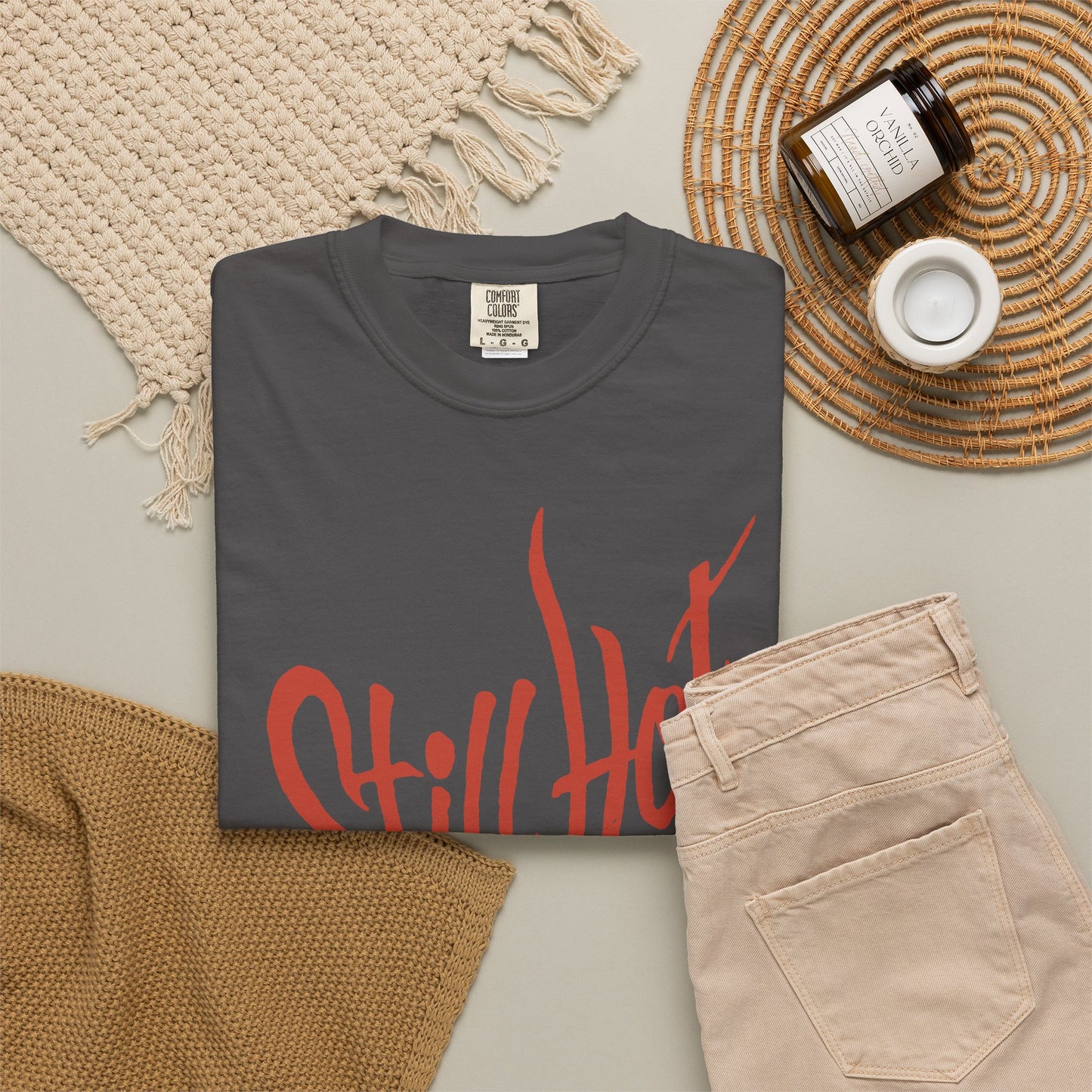 Vintage Still Hot text Comfort Graphic Tee
